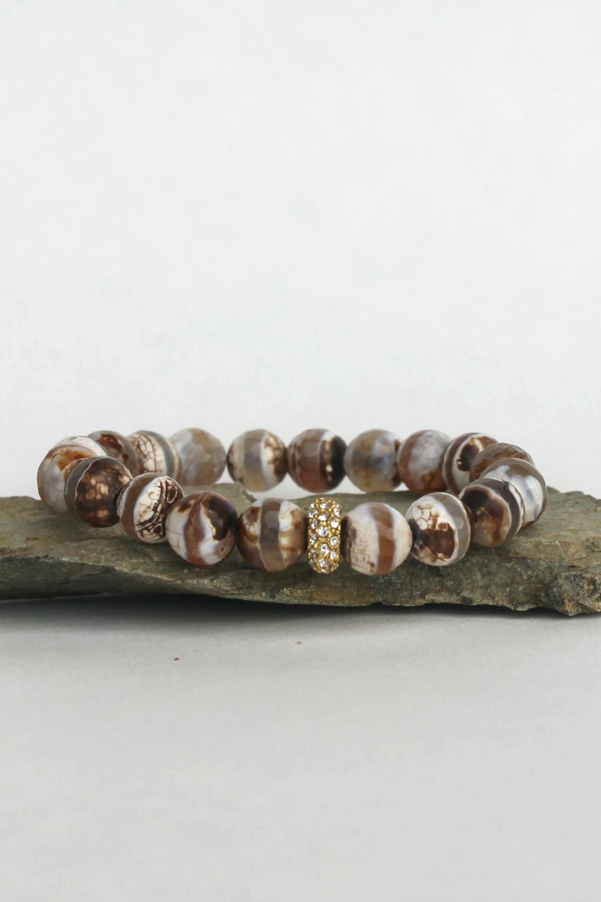 Swara Jewelry: Bracelet, Taupe