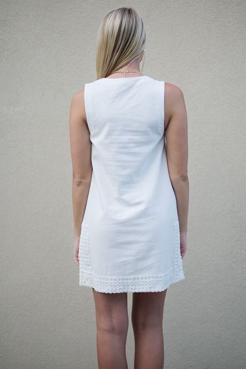Celene Dress, White