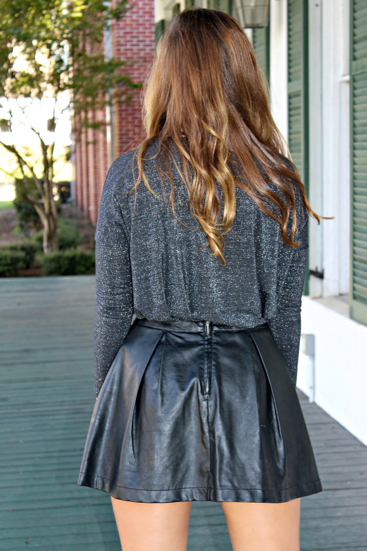 Clover Skirt, Black