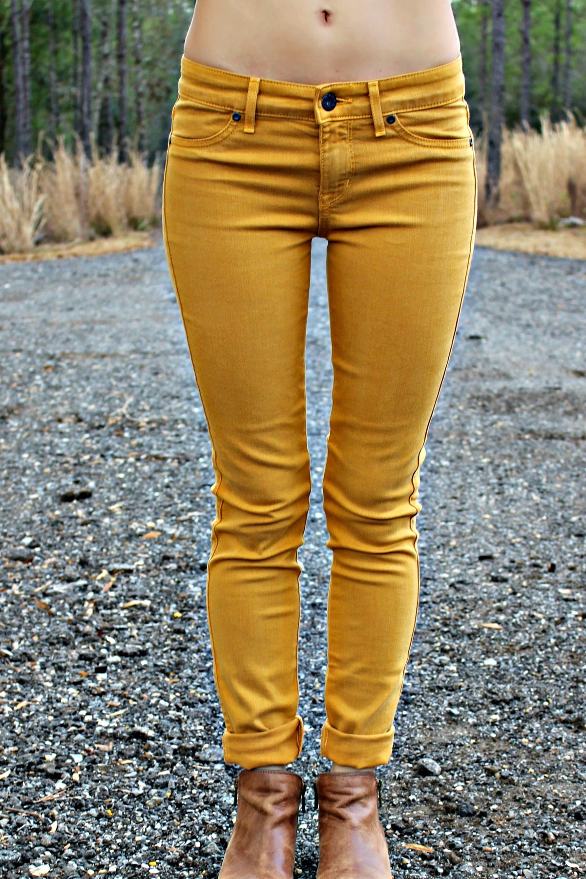 Rich &amp; Skinny: Legacy Jeans, Gold