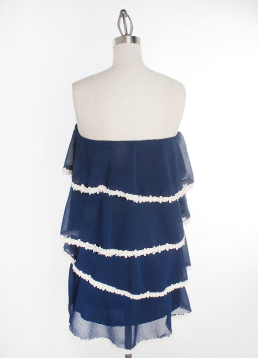 Judith March: Bridgette Dress, Navy - Elise Judith March: Bridgette Dress, Navy - Elise