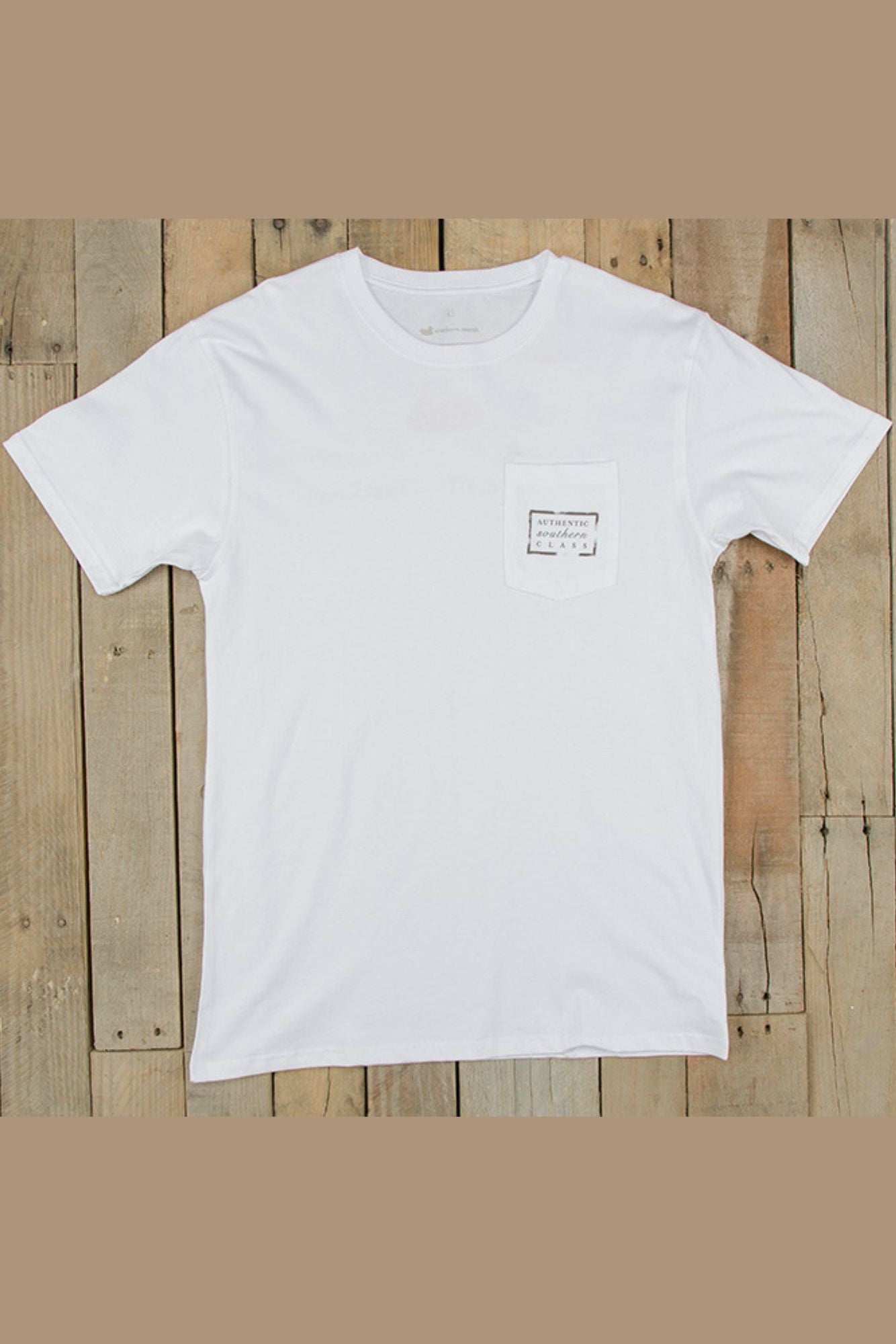 Southern Marsh: Authentic Tee, White