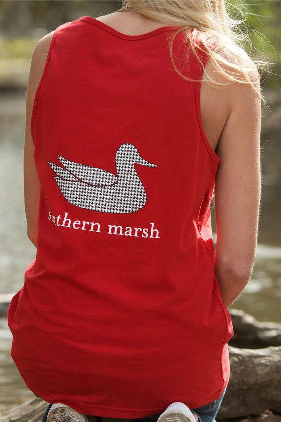 Southern Marsh: Authentic Tank, Crimson