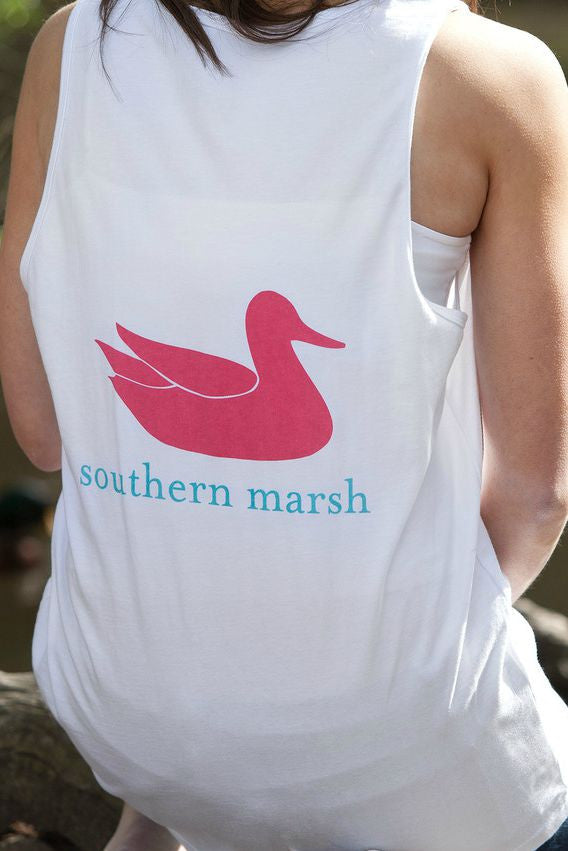 Southern Marsh: Authentic Tank, White