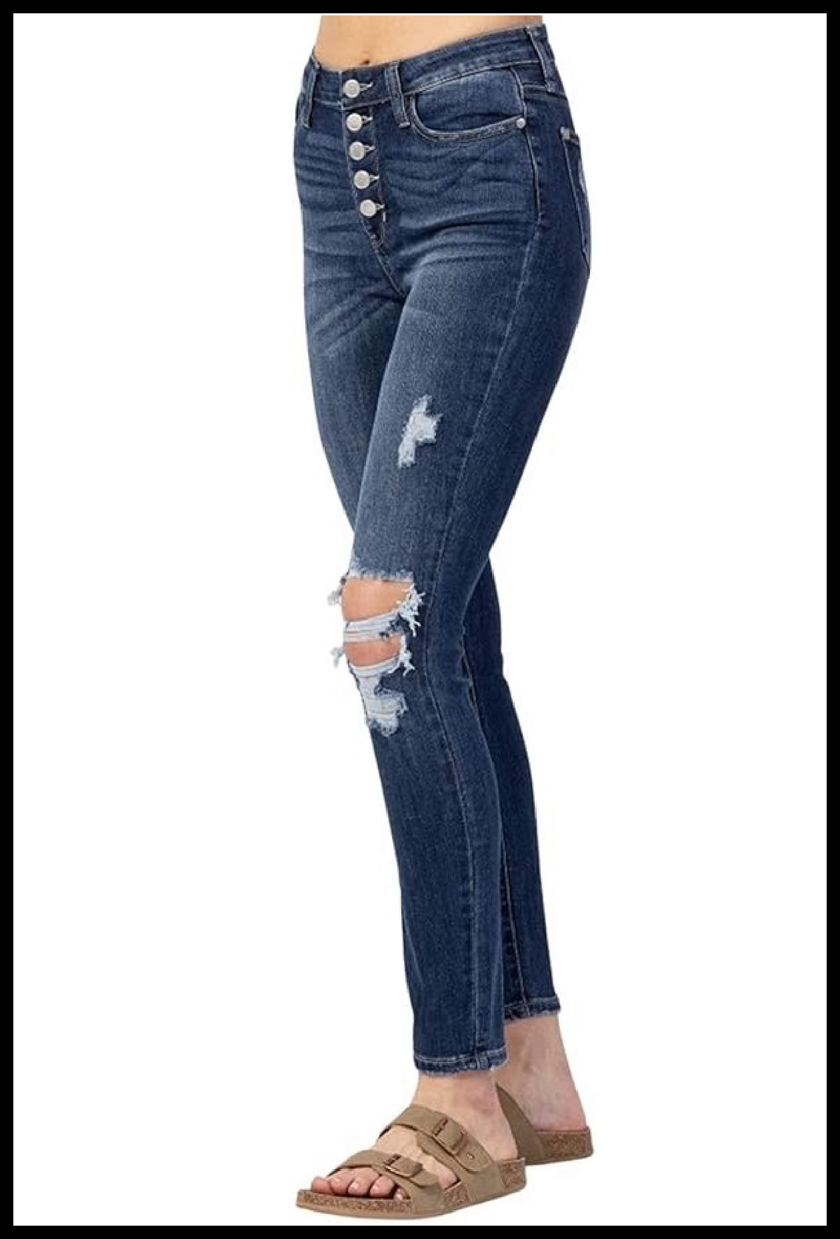 Judy Blue: Skinny Fit PLUS, Dark Blue