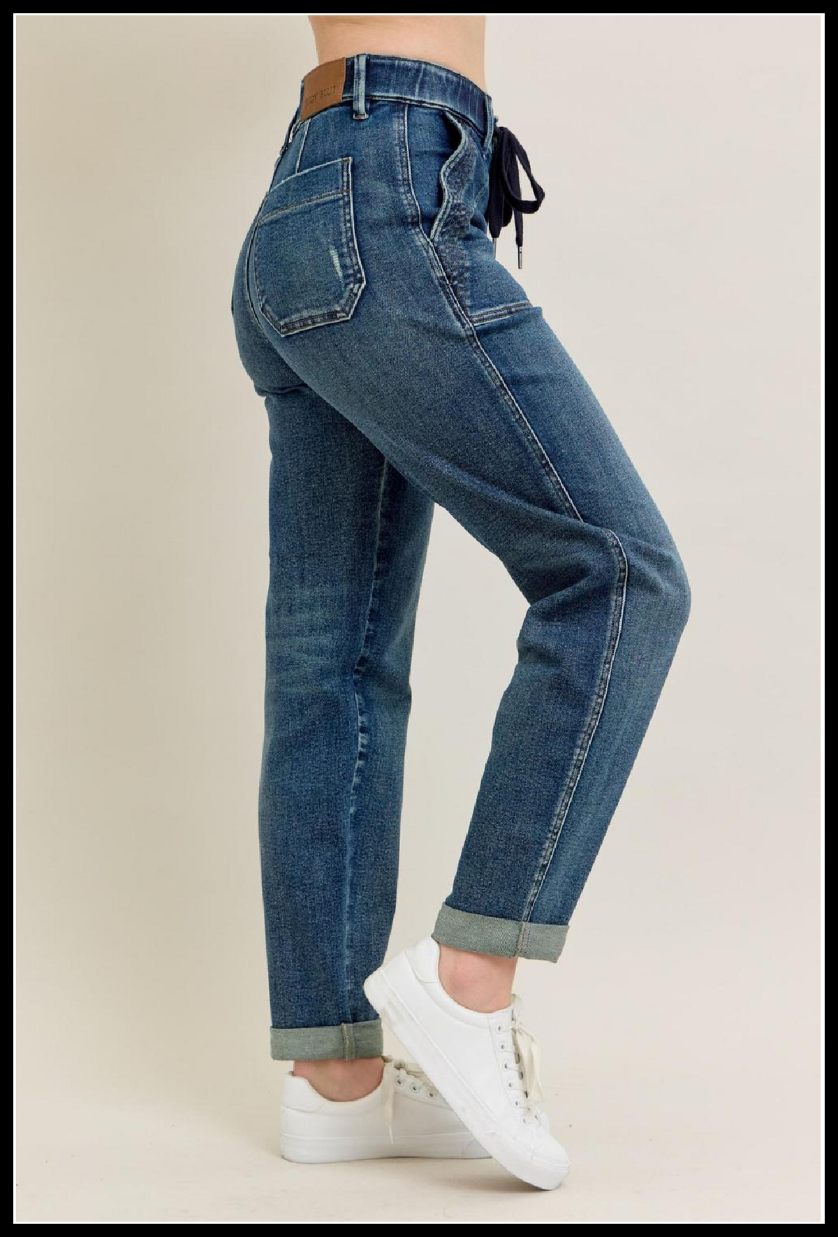 Judy Blue: Vintage Joggers PLUS, Denim