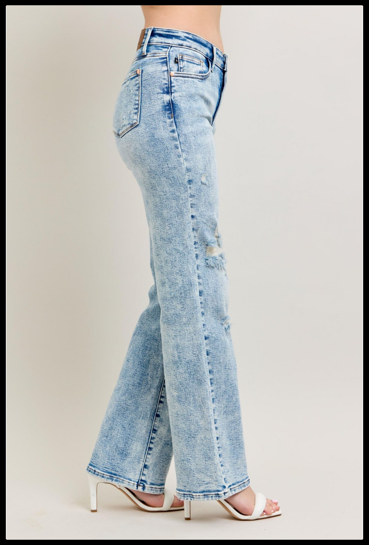 90's Straight Denim PLUS, Light