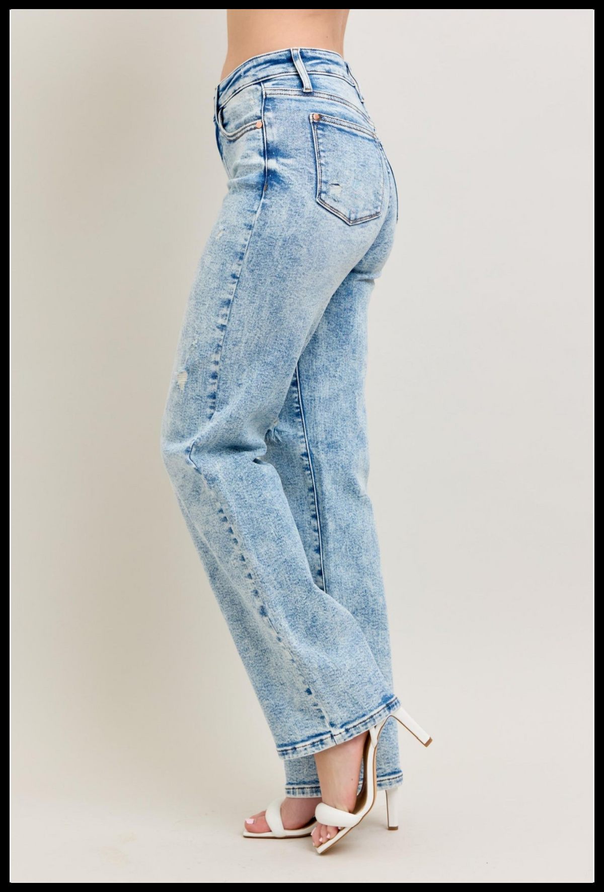 90's Straight Denim PLUS, Light