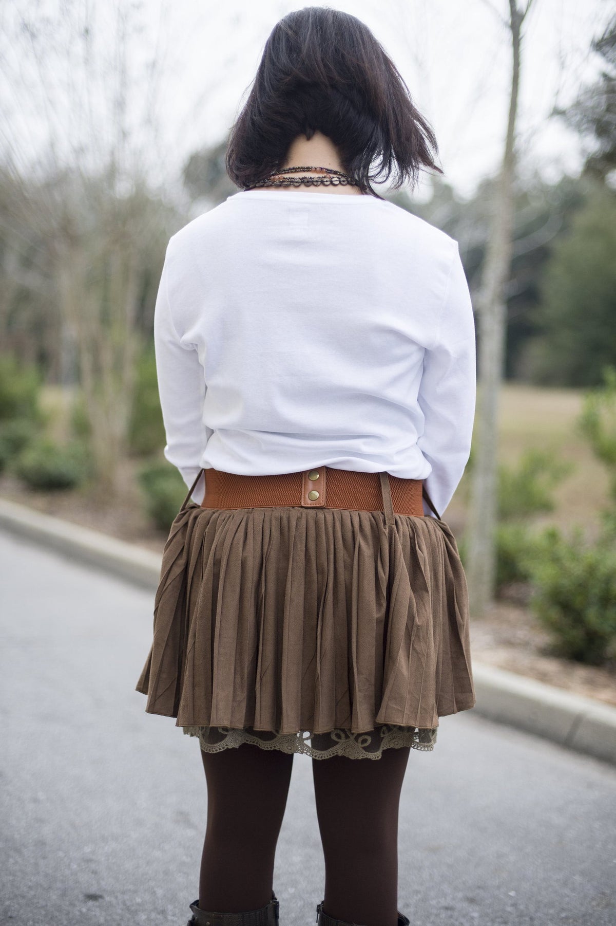 Karla Skirt, Brown