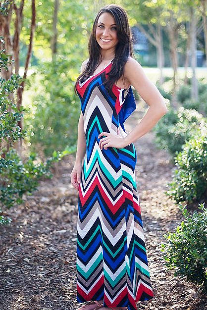 Ann Maxi Dress, Multi
