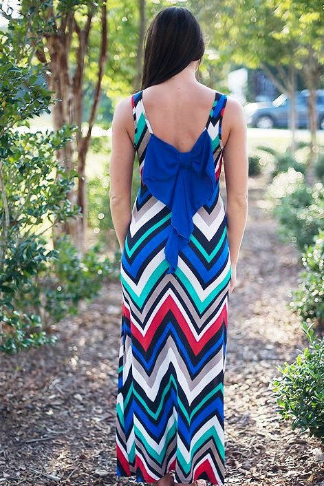 Ann Maxi Dress, Multi