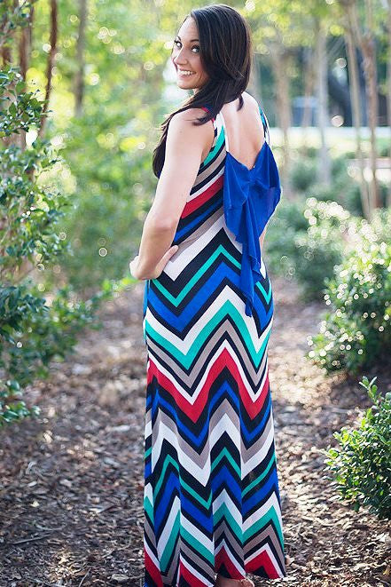 Ann Maxi Dress, Multi
