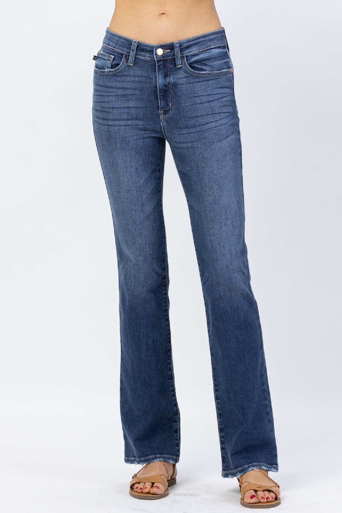 Tara Bootcut Jeans, Dark