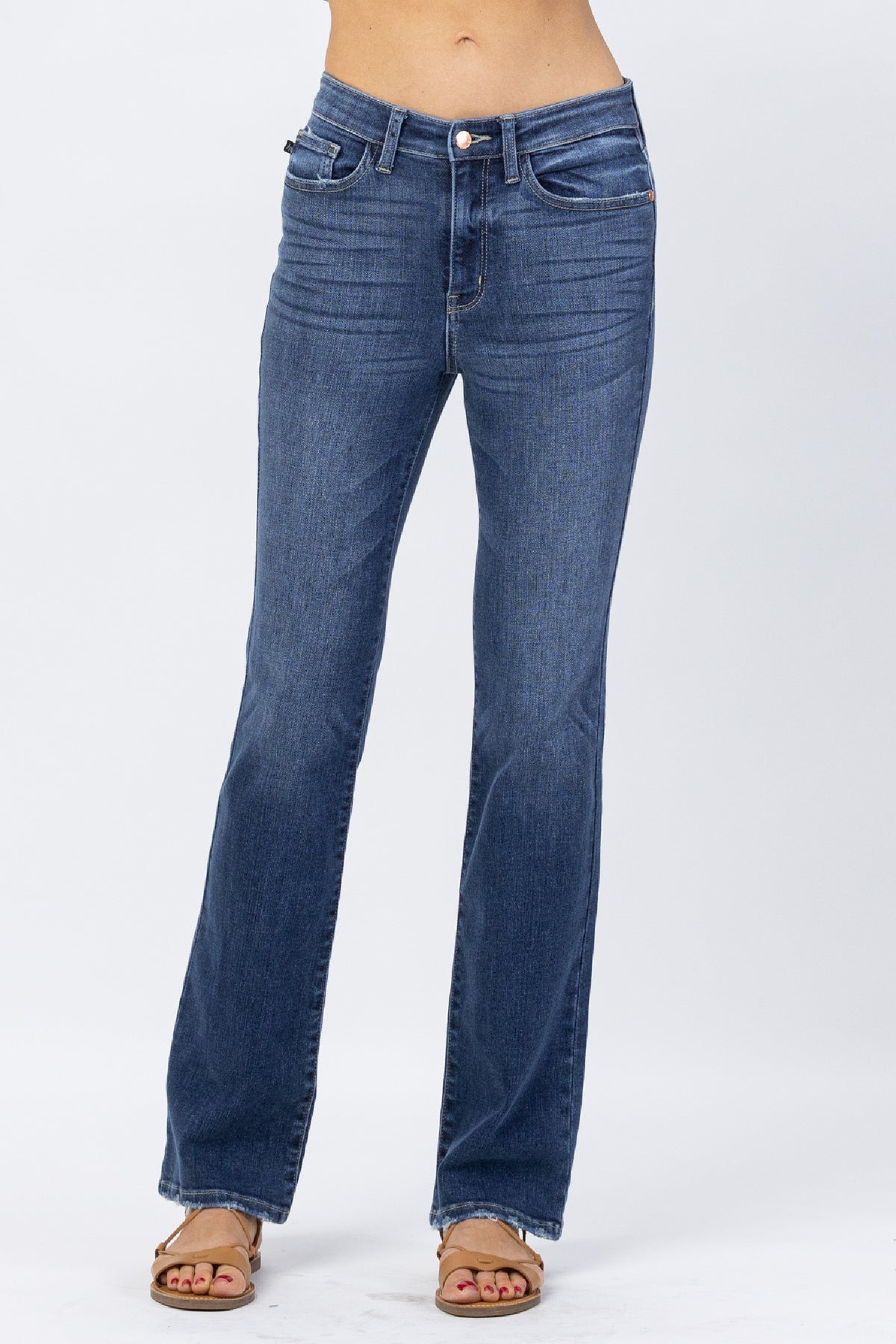 Tara Bootcut Jeans, Dark