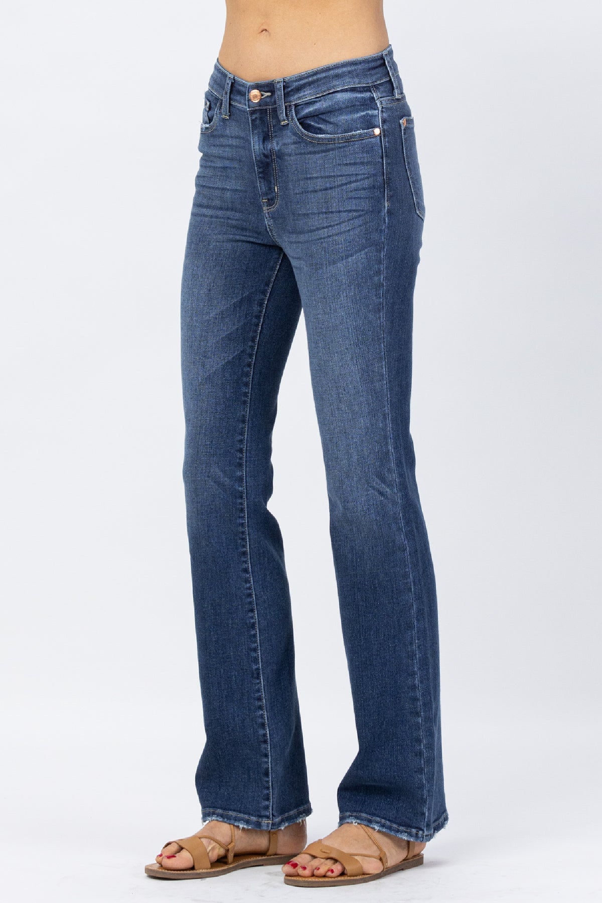 Tara Bootcut Jeans, Dark