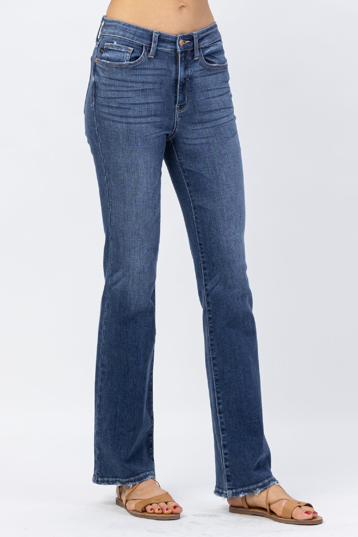 Tara Bootcut Jeans, Dark