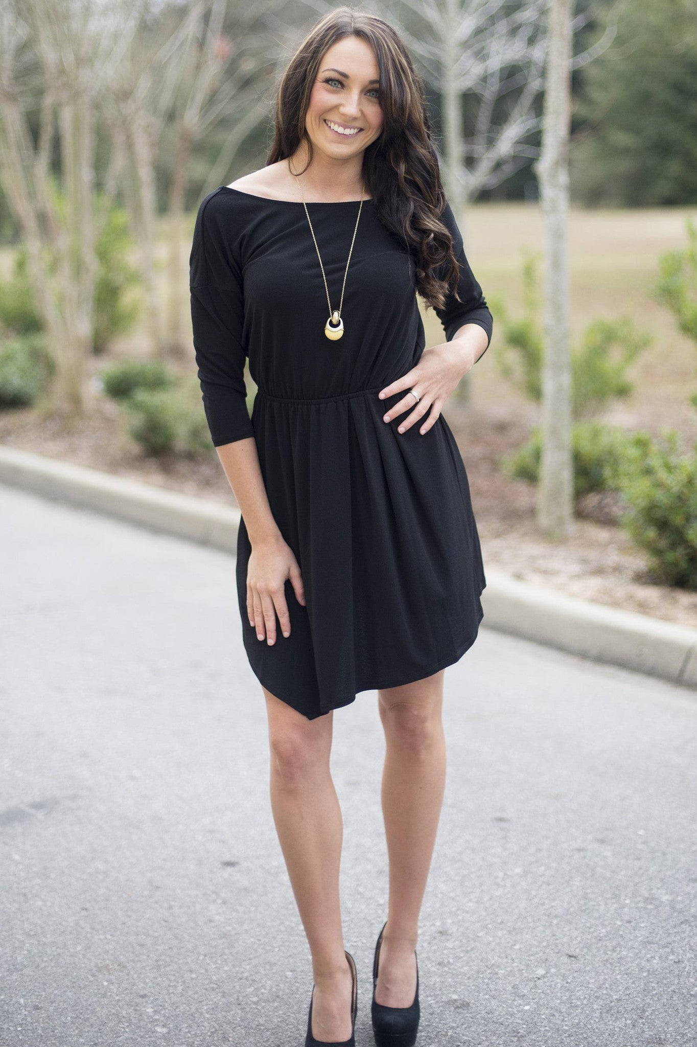 BCBGeneration: Violet Dress, Black