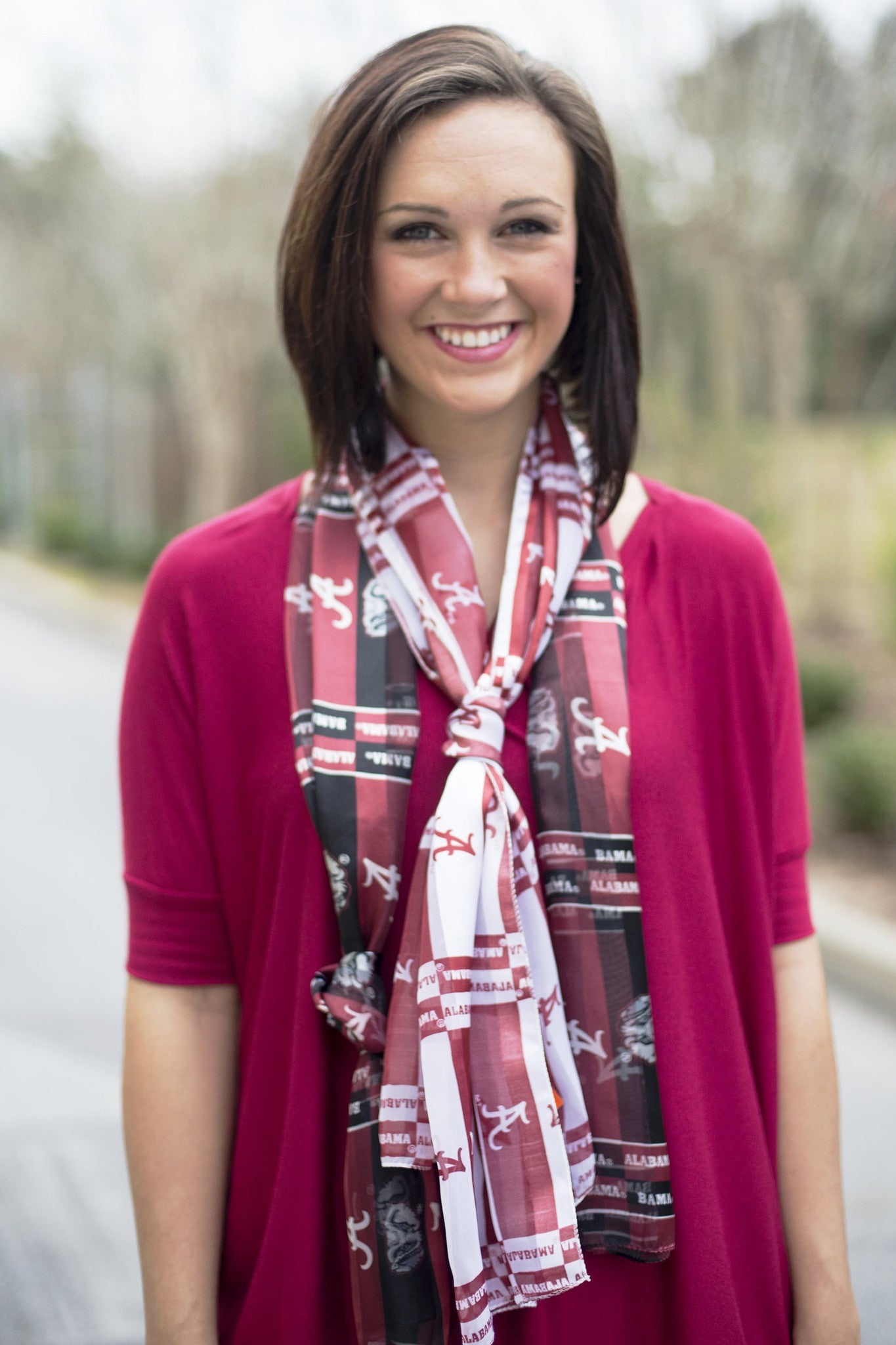University of Alabama Scarf, Crimson