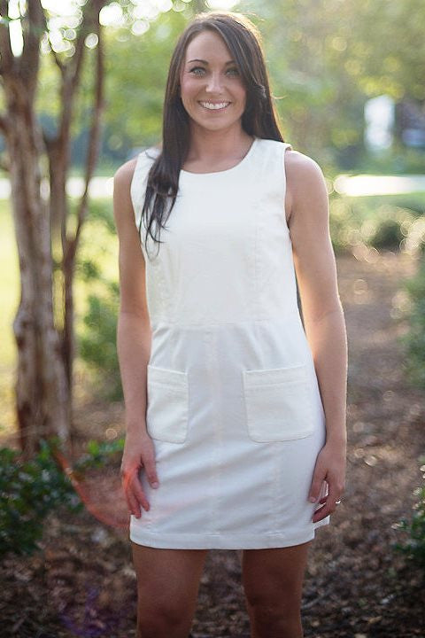 Audrey Dress, White
