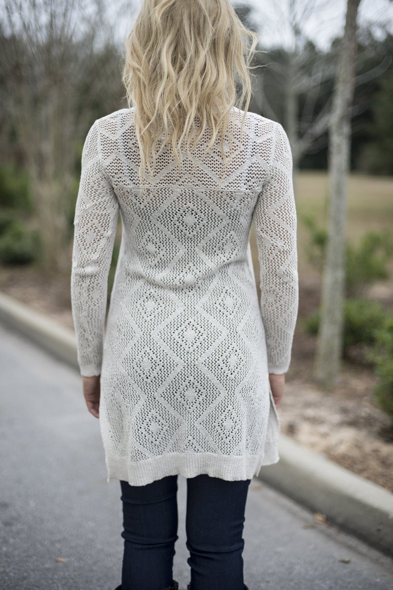 Free People: Sara Cardigan, White