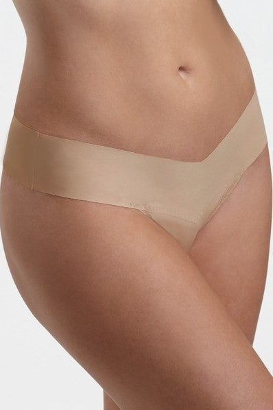 Hanky Panky: BARE "Eve" Natural Rise Thong, Taupe