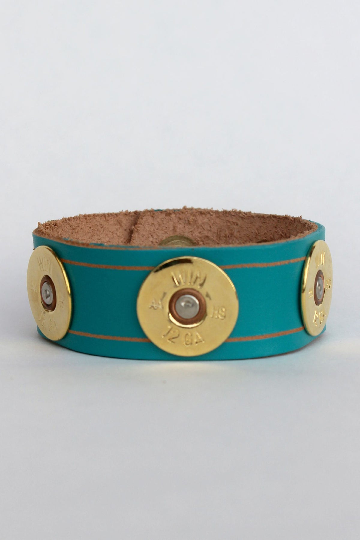 Lizzy J&#39;s Shotgun Shell Bracelet, Teal