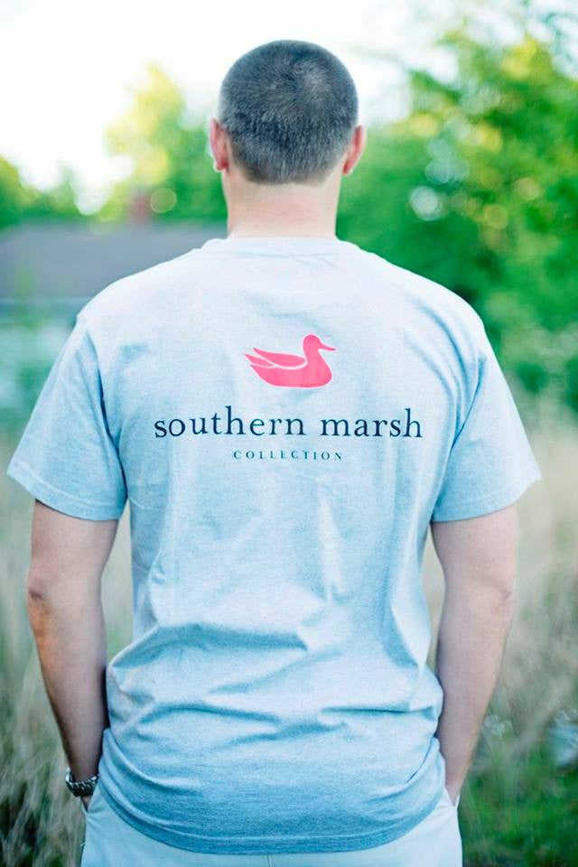 Southern Marsh: Authentic Tee, Gray