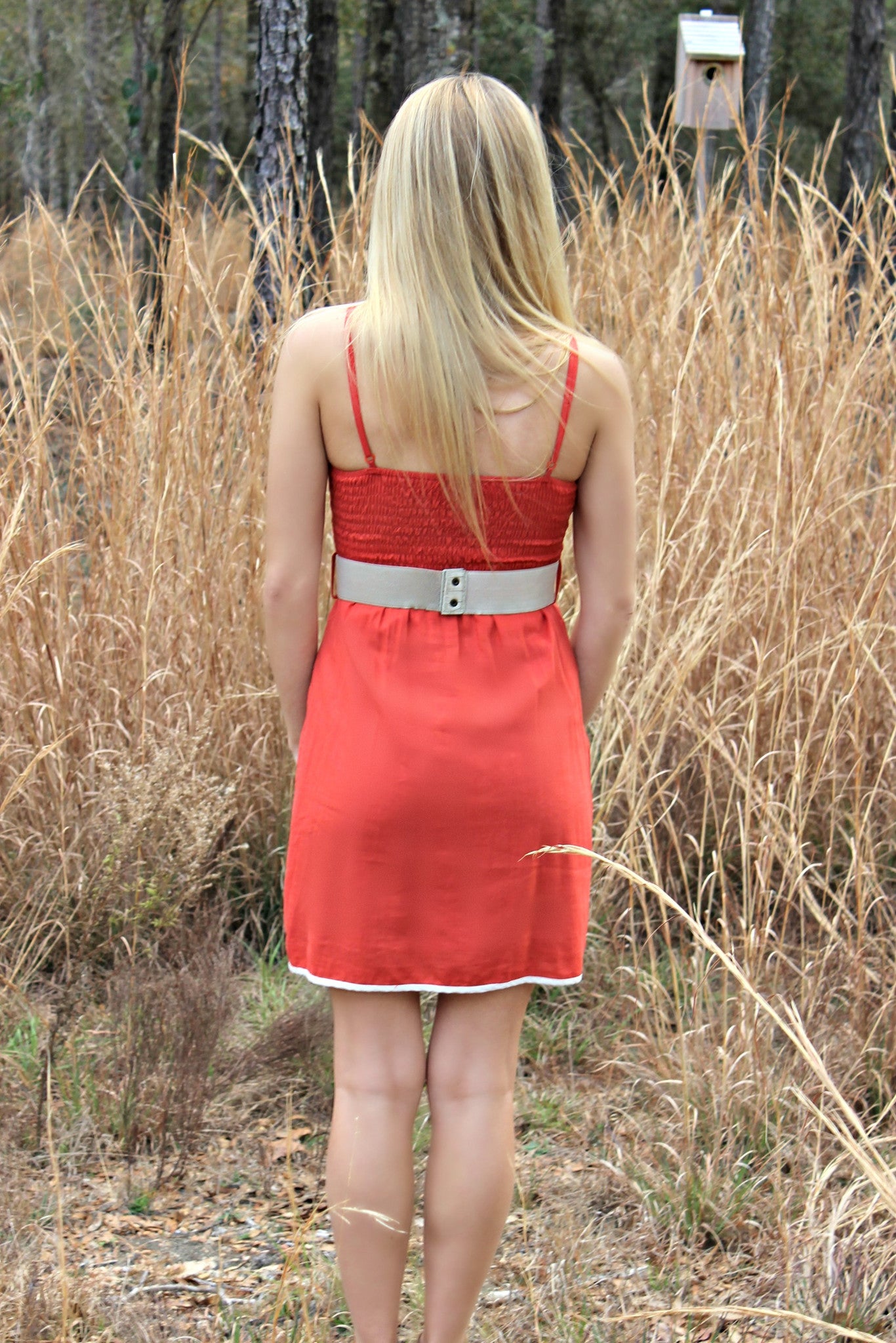 Shelby Dress, Orange