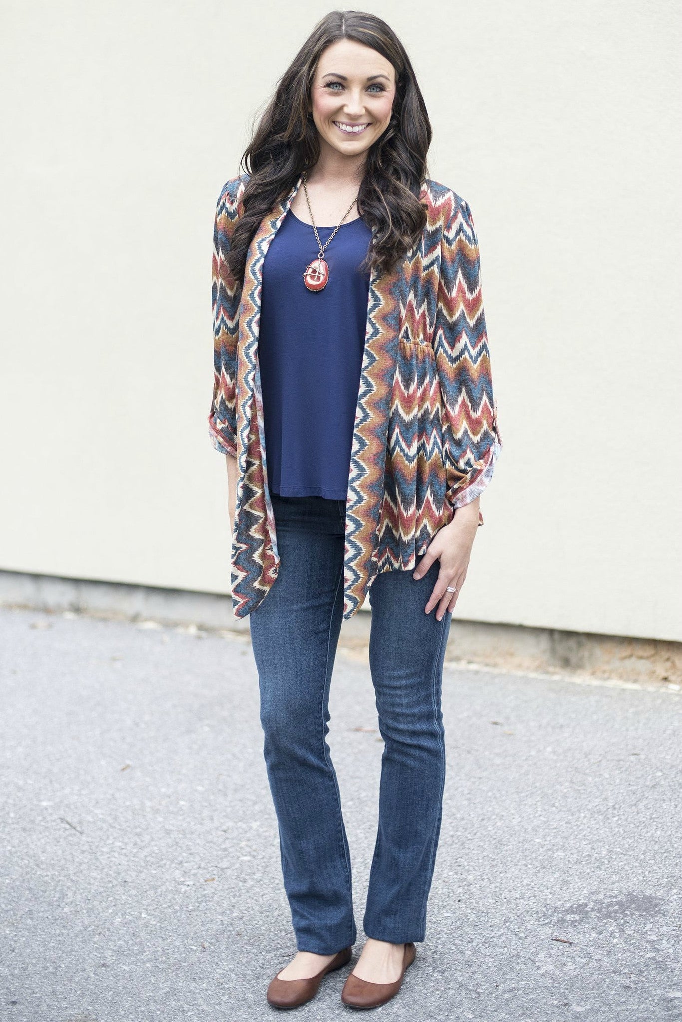 Ivy Jane: Denise Cardigan, Blue