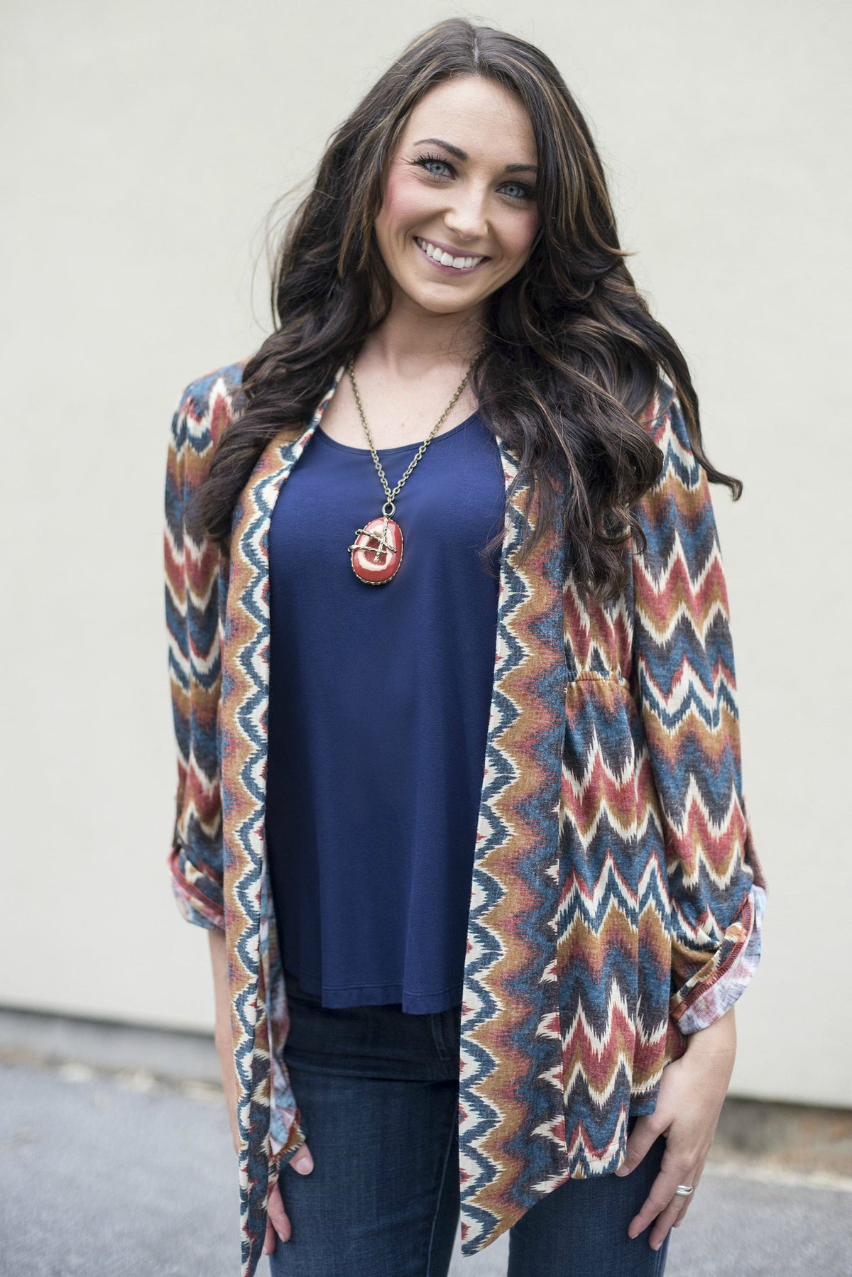 Ivy Jane: Denise Cardigan, Blue