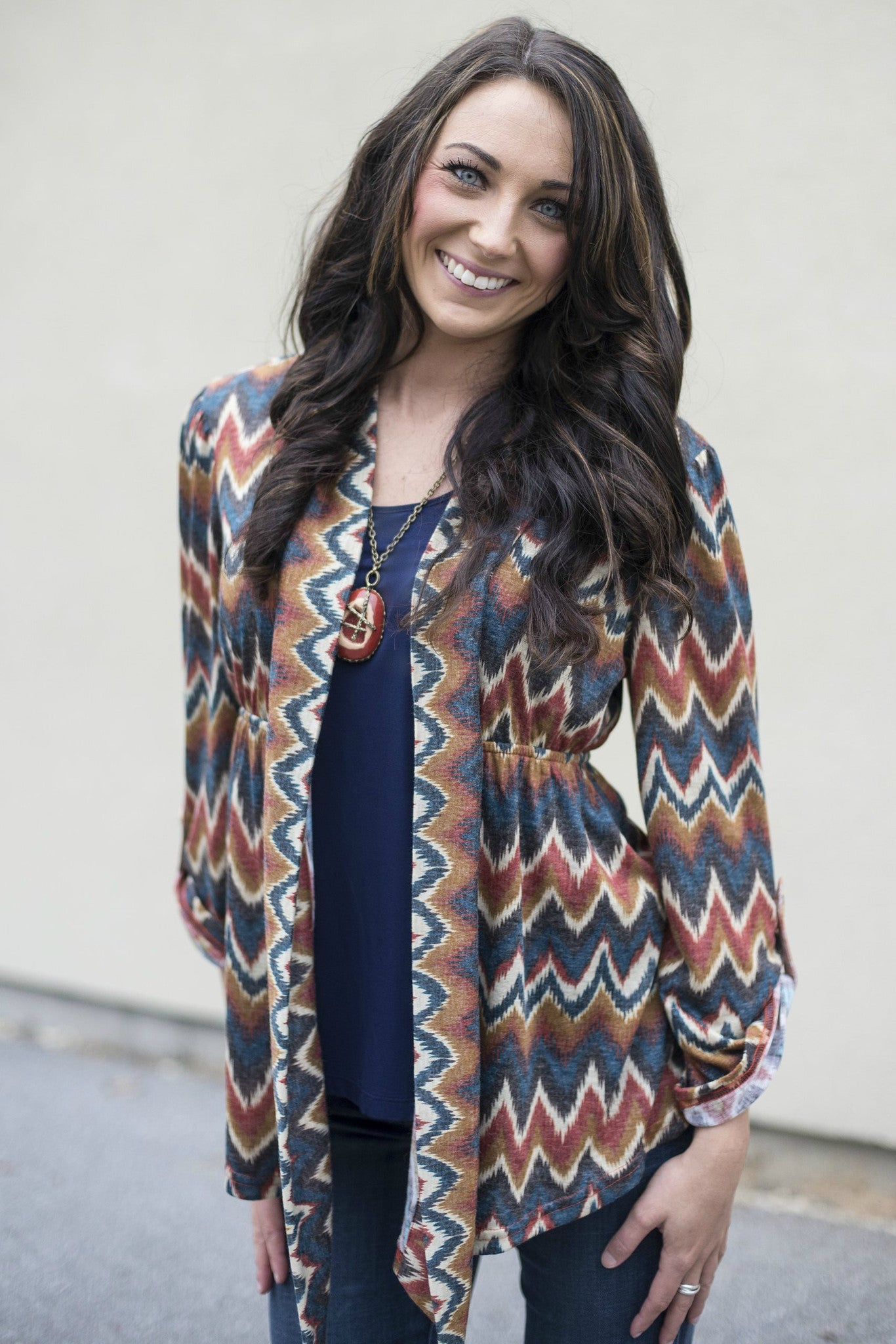 Ivy Jane: Denise Cardigan, Blue