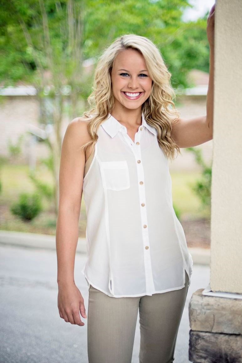 Free People: Lydia Top, Ivory