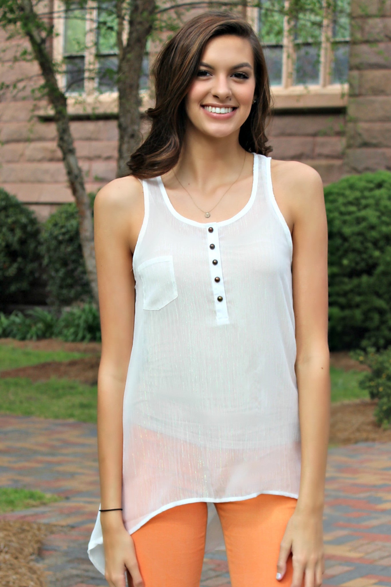 Karlie: Lizz Tank, Ivory