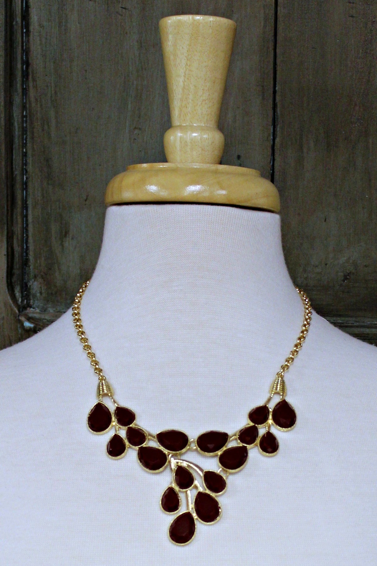 Necklace, Brown