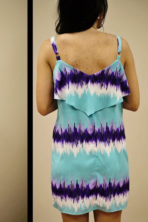 Glam: Sandra Tank Dress, Blue