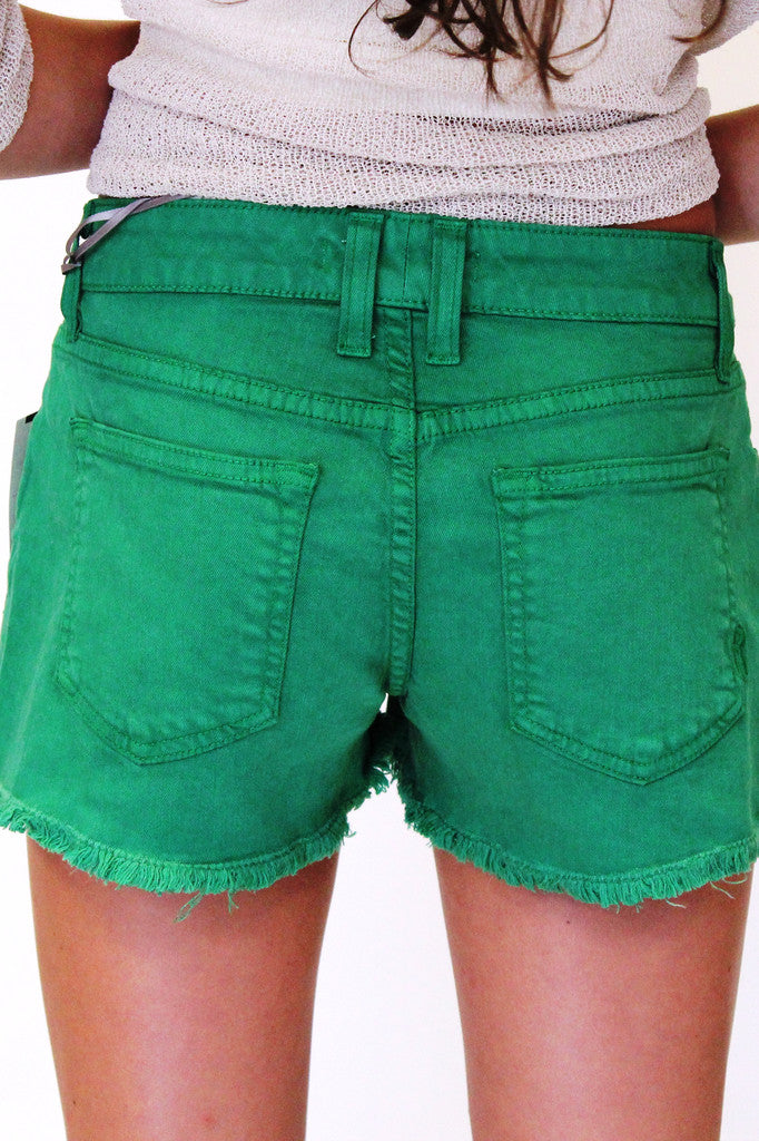 Rich &amp; Skinny: Venice Shorts, Green