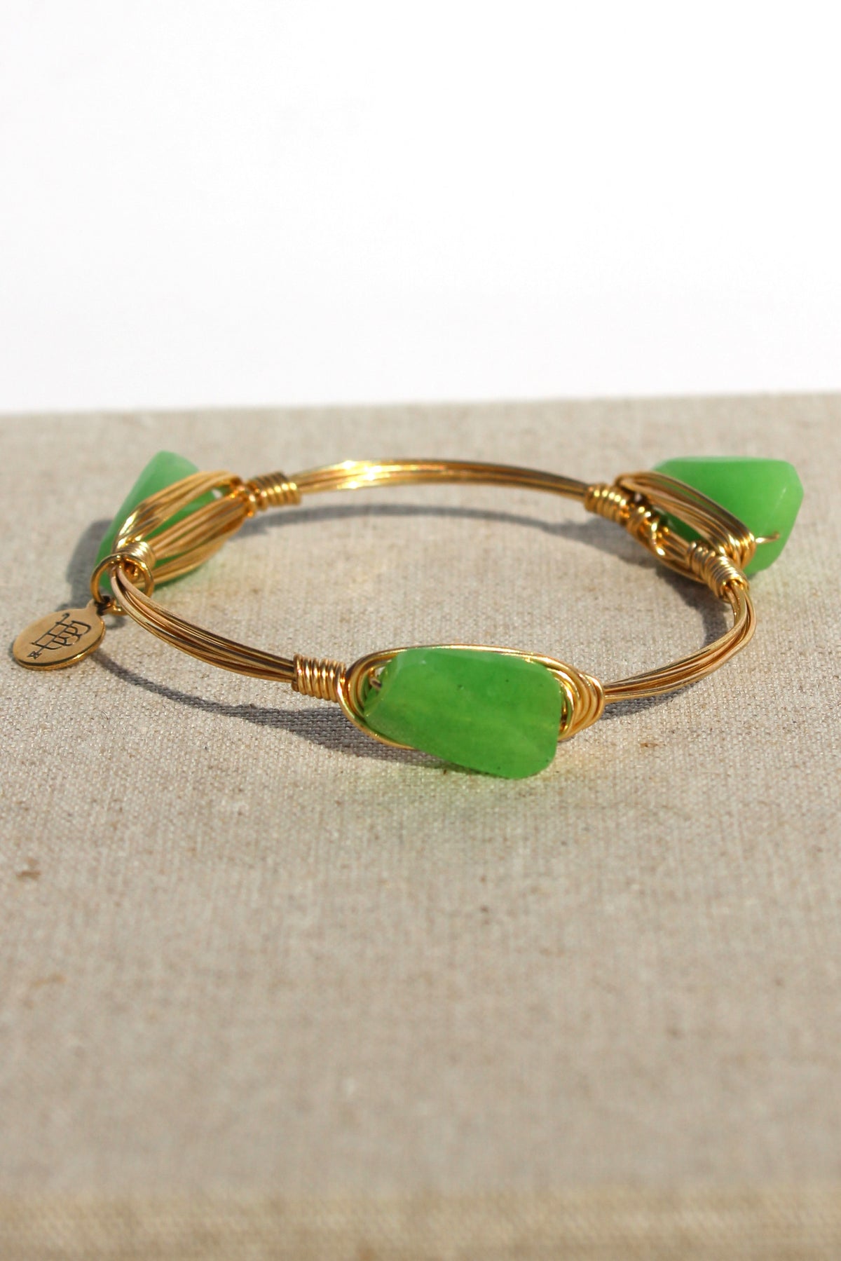 Bourbon and Boweties: Bangle, Green