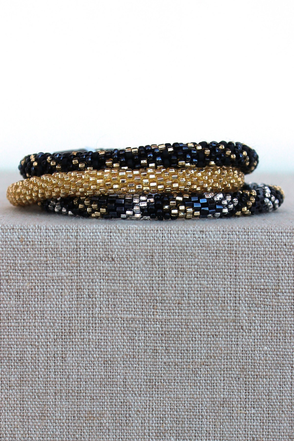 Lily and Laura: Bracelet Set, Black