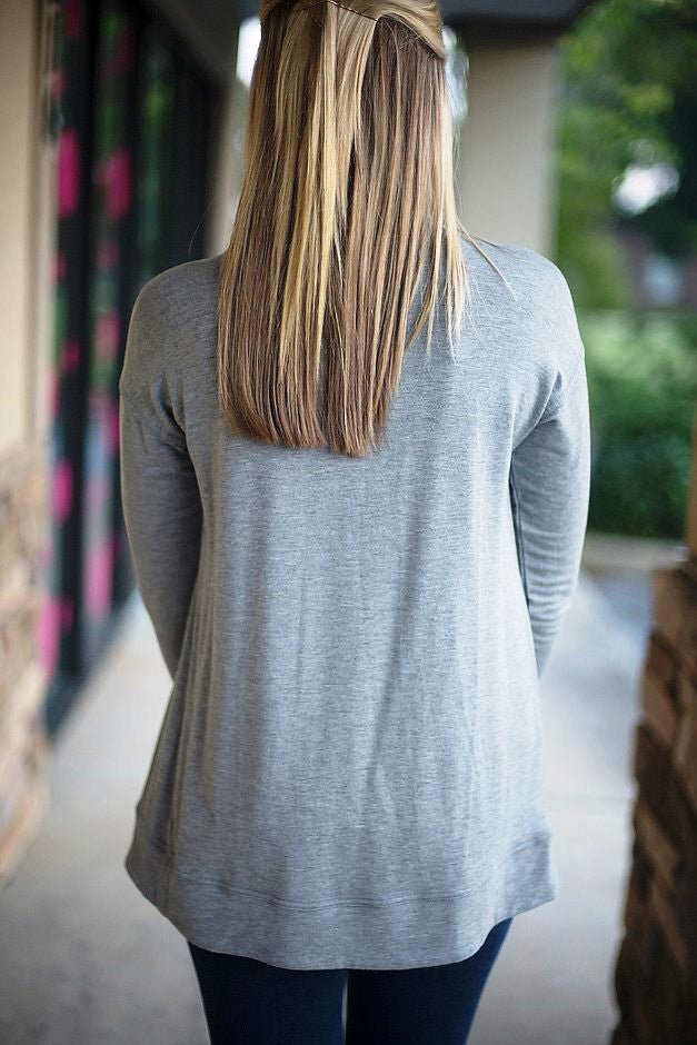 Kensie: Hailey Cardigan, Gray