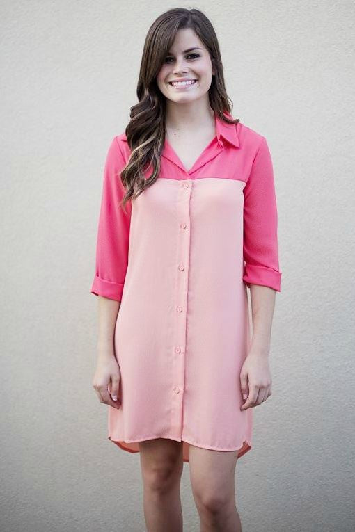 Karlie: Charleigh Dress, Coral