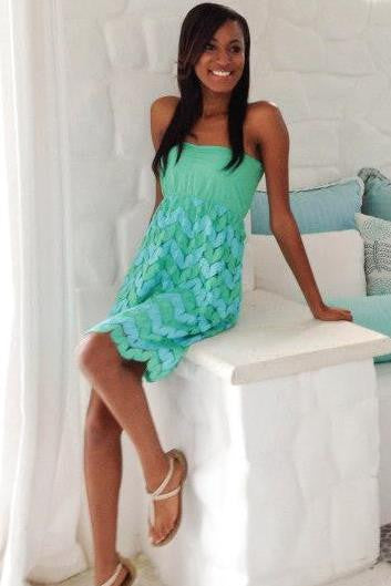 Judith March: Sophia Dress, Mint