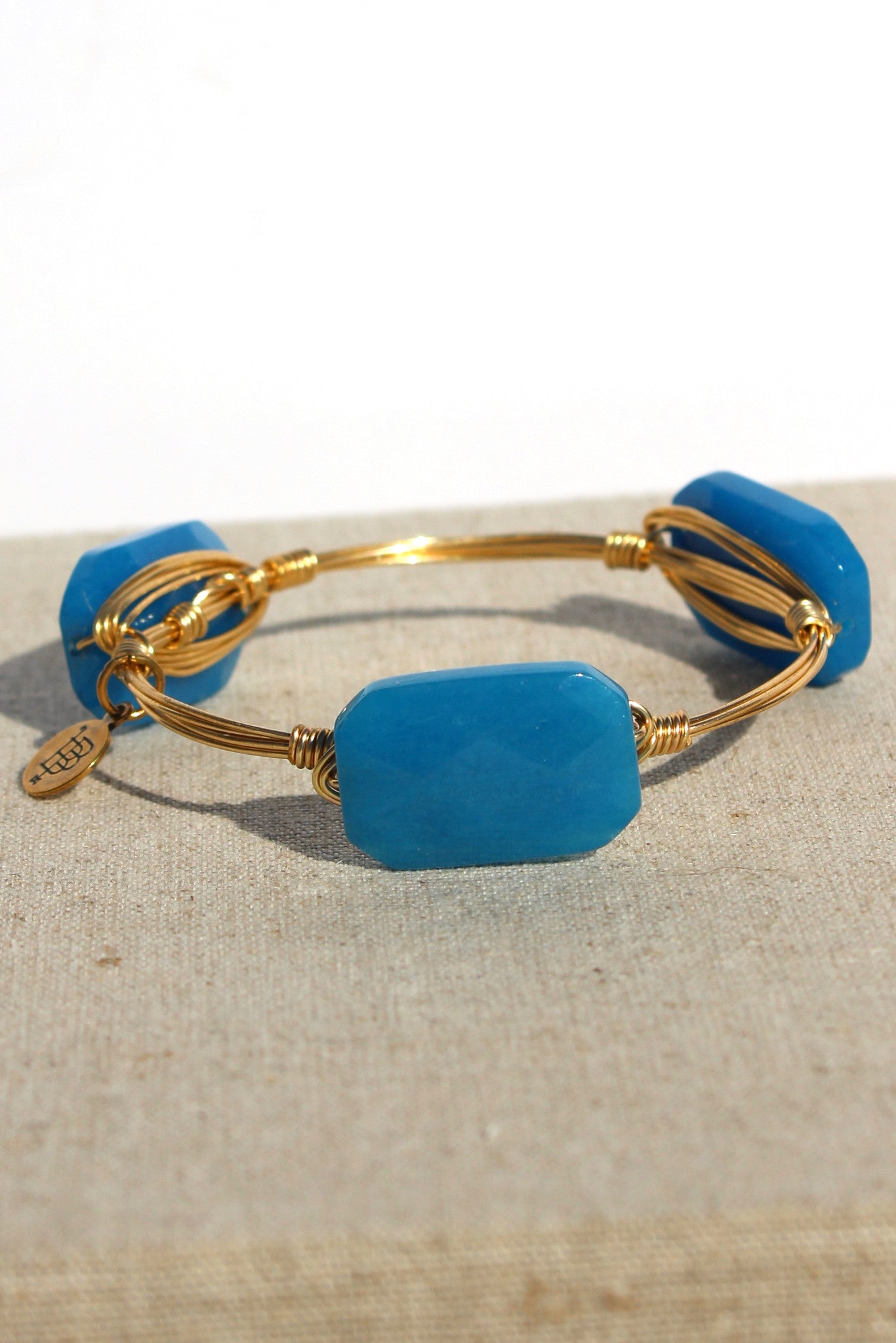 Bourbon and Boweties: Bangle, Blue