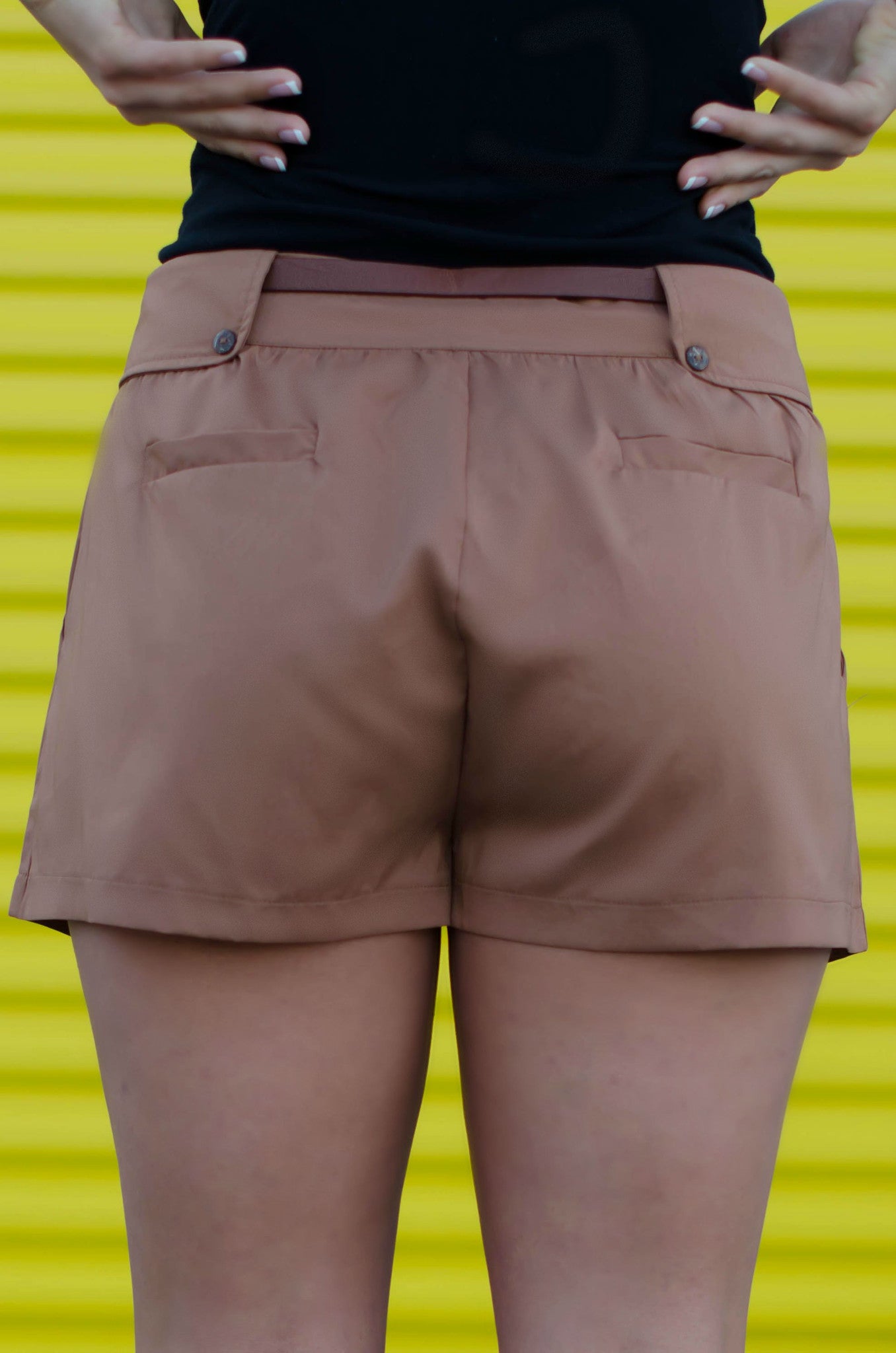 Kerra Shorts, Brown