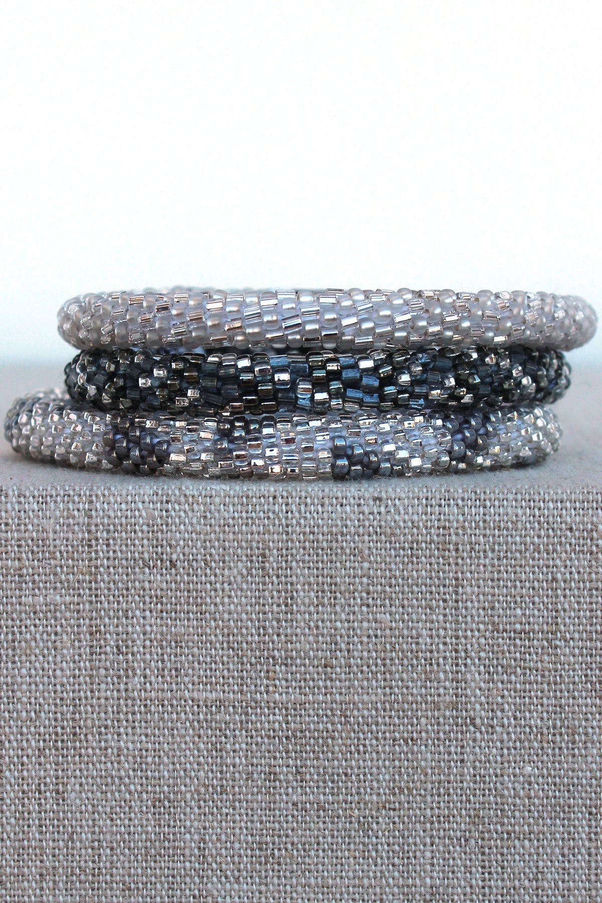 Lily and Laura: Bracelet Set, Gray