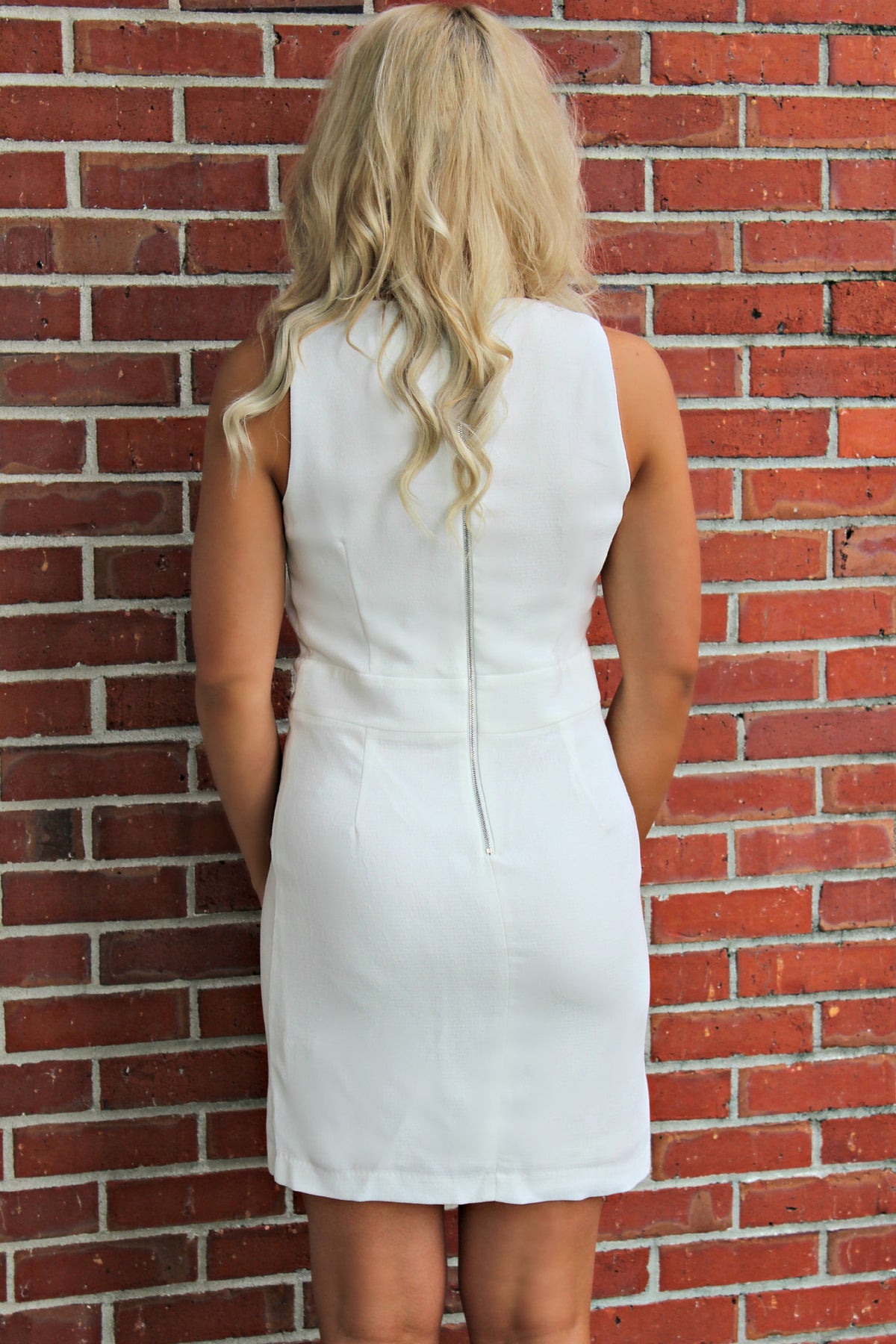 Stella Dress, White