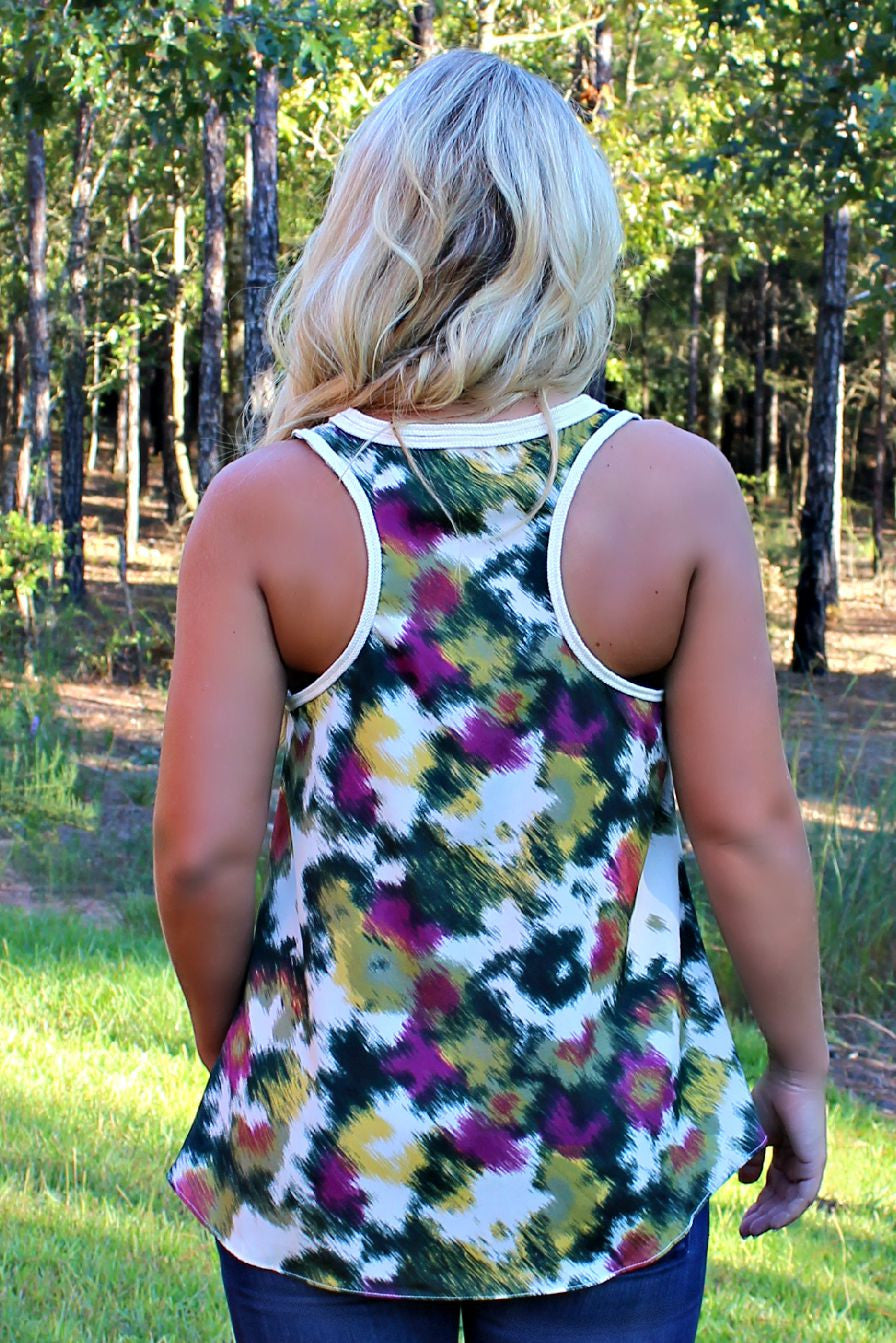 Aryn K: Rachael Top, Green