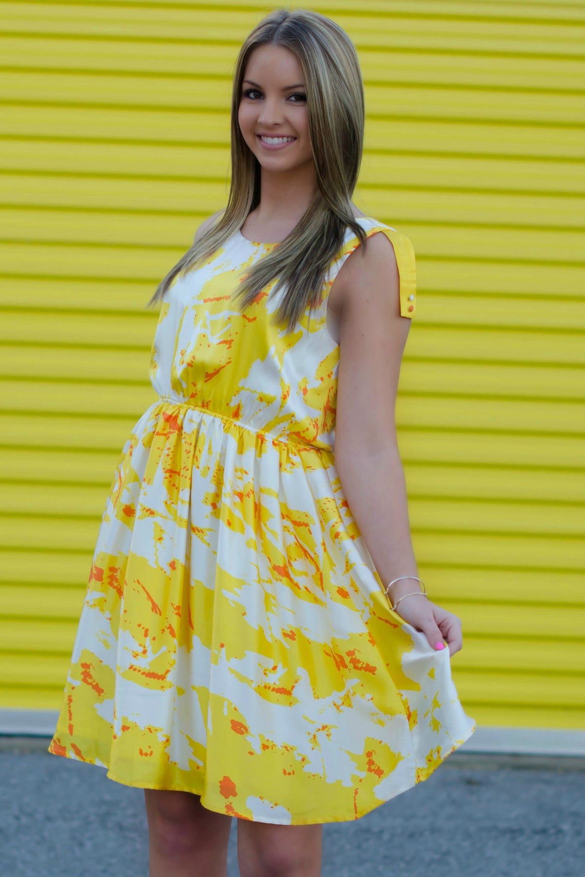 By Smith: Limone Dress, Yellow