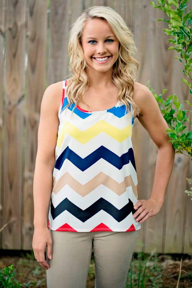 Karlie: Margo Tank, Chevron