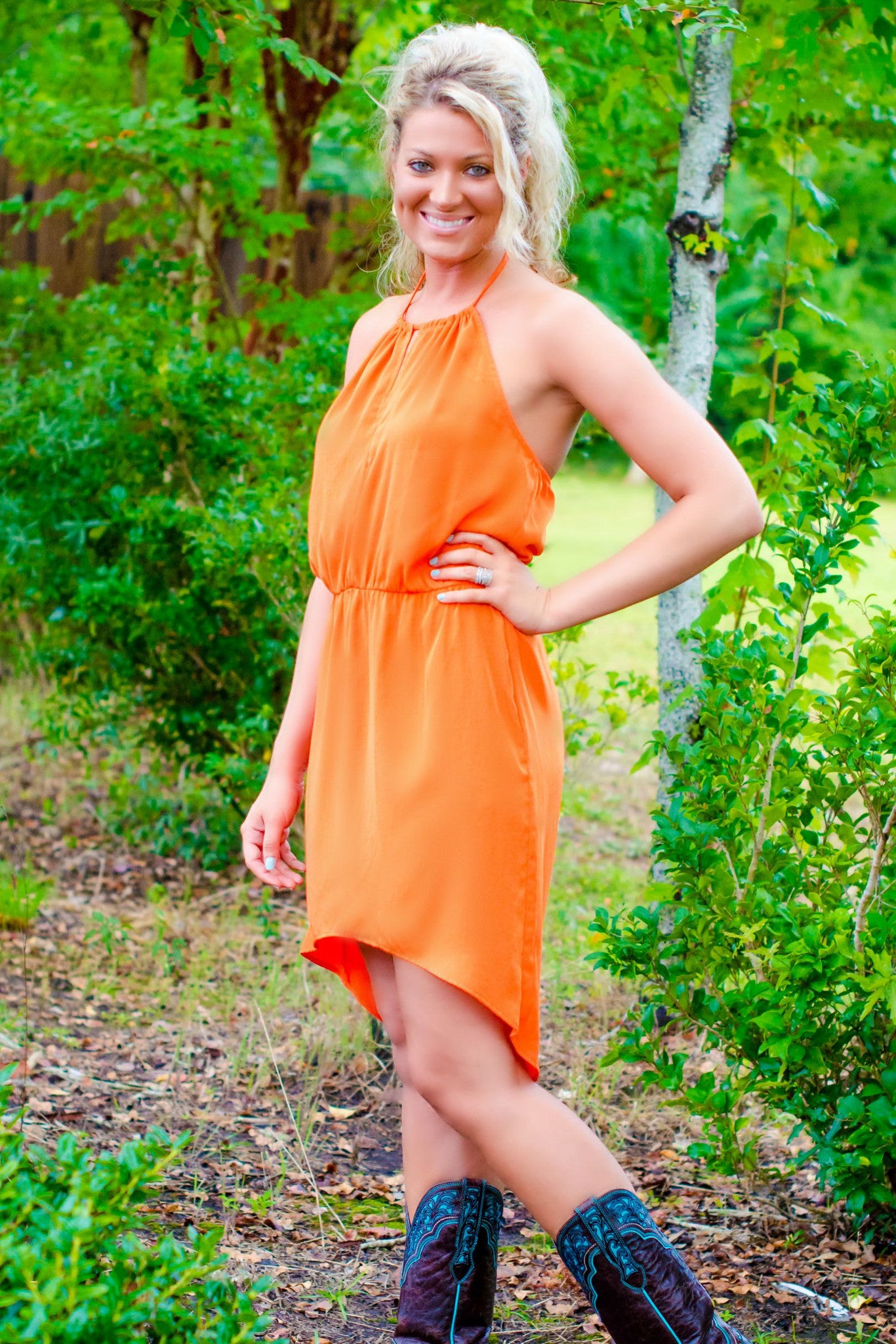 Glam: Game Day Dress, Orange