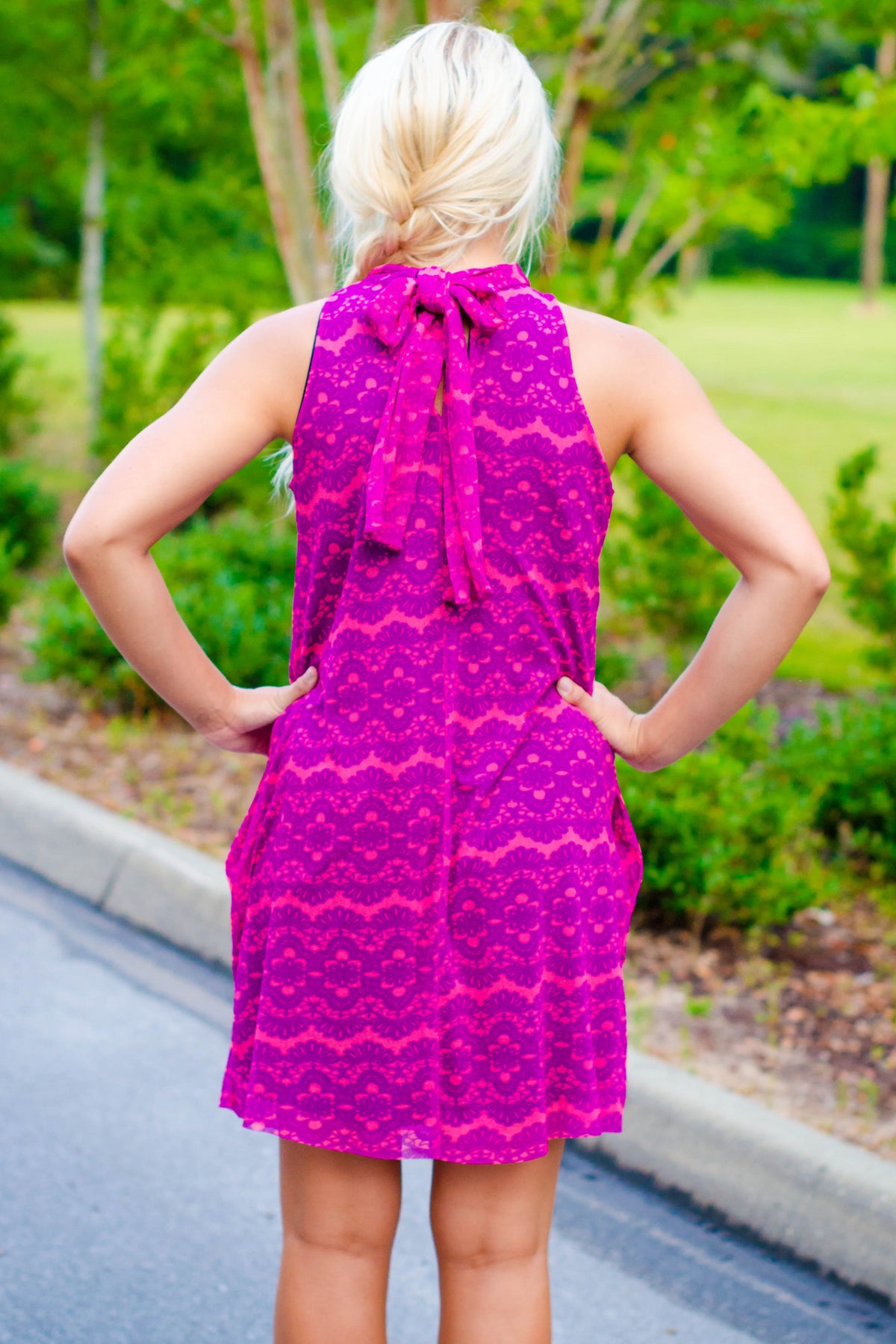 Sweet Pea: Lynn Dress, Pink/Purple